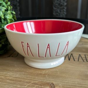 Rae Dunn FA LA LA Cereal Bowl 🇺🇸 NWT